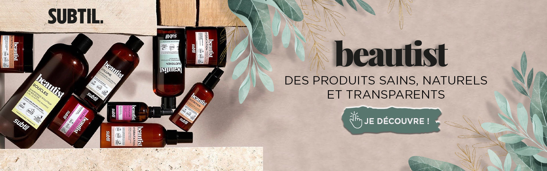 Découvrez la nouvelle gamme de soins pour cheveux à base de produits végans, sains, naturels et transparents